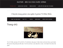 Tablet Screenshot of hienguitar.com